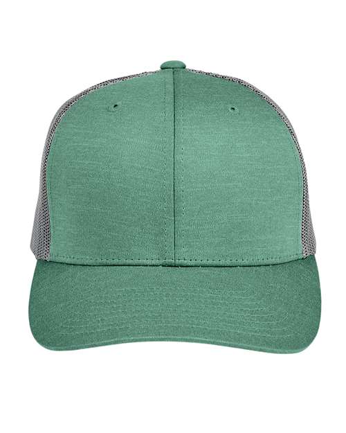 Team 365 Youth Zone Sonic Heather Trucker Cap TT802Y