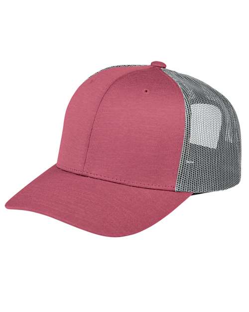 Team 365 Youth Zone Sonic Heather Trucker Cap TT802Y