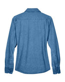 Harriton Women's Long Sleeve Denim Shirt M550W