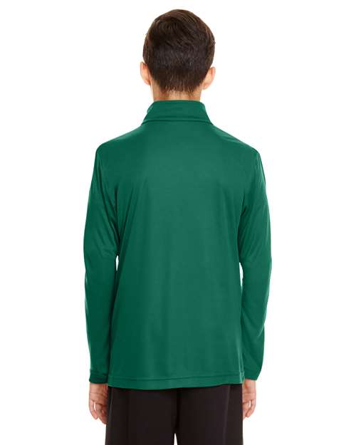 Team 365 Youth Zone Performance Quarter-Zip Pullover TT31Y