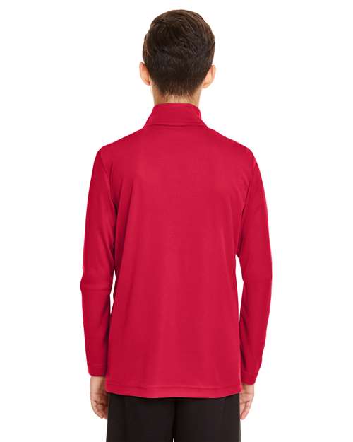 Team 365 Youth Zone Performance Quarter-Zip Pullover TT31Y