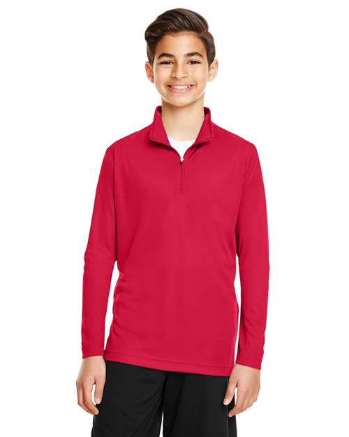 Team 365 Youth Zone Performance Quarter-Zip Pullover TT31Y