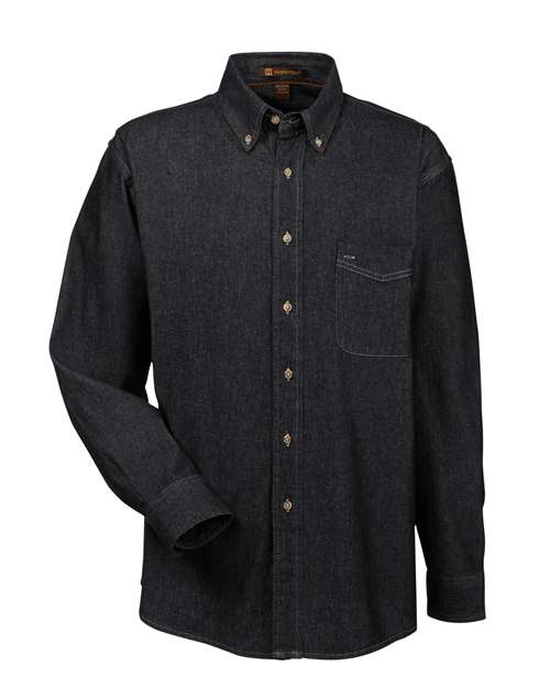 Harriton Tall Long Sleeve Denim Shirt M550T