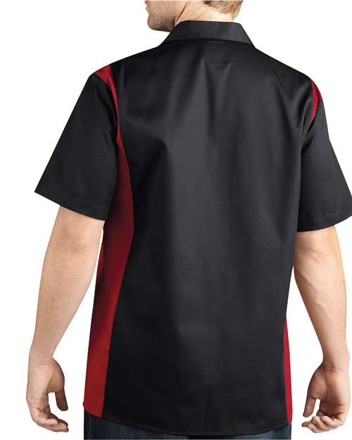 Dickies Two-Tone Short-Sleeve Work Shirt WS508