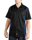 Dickies Two-Tone Short-Sleeve Work Shirt WS508