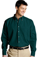 Edwards Easy Care Poplin Long Sleeve Mens Shirt [