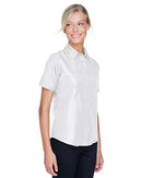 Harriton Women's Key West Short Sleeve Performance Staff Shirt M580W