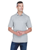 UltraClub Cool & Dry Stain-Release Performance Polo 8445 - Silver