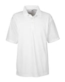 UltraClub Cool & Dry Stain-Release Performance Polo 8445 - White
