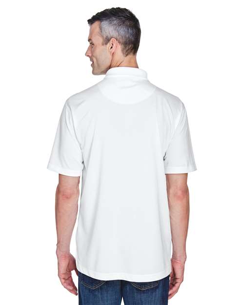 UltraClub Cool & Dry Stain-Release Performance Polo 8445 - White