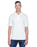 UltraClub Cool & Dry Stain-Release Performance Polo 8445 - White