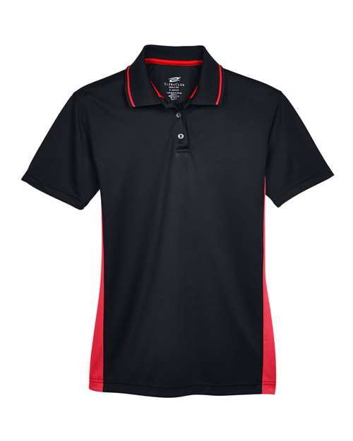 UltraClub Womens Cool & Dry Sport Two-Tone Polo 8406L