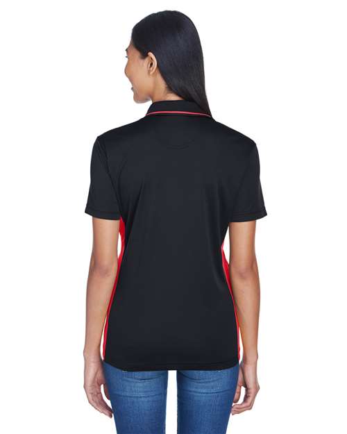 UltraClub Womens Cool & Dry Sport Two-Tone Polo 8406L