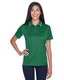 UltraClub Womens Cool & Dry Sport Two-Tone Polo 8406L