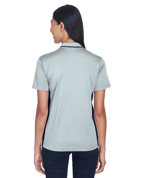 UltraClub Womens Cool & Dry Sport Two-Tone Polo 8406L