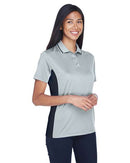 UltraClub Womens Cool & Dry Sport Two-Tone Polo 8406L