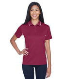 UltraClub Womens Cool & Dry Sport Two-Tone Polo 8406L