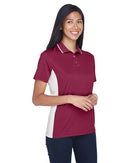 UltraClub Womens Cool & Dry Sport Two-Tone Polo 8406L
