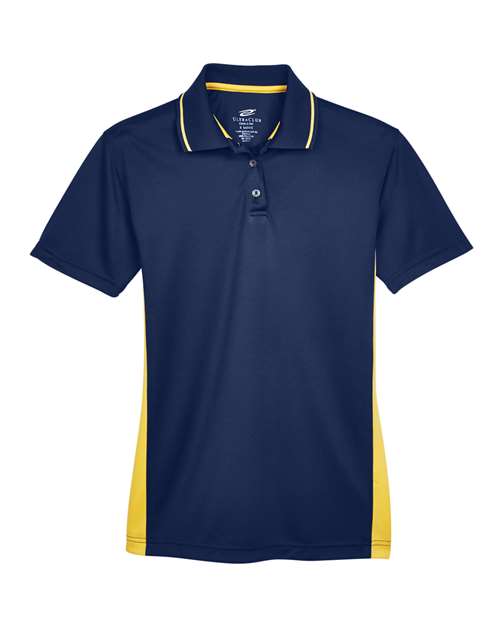 UltraClub Womens Cool & Dry Sport Two-Tone Polo 8406L