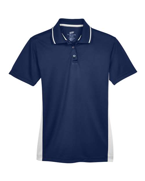 UltraClub Womens Cool & Dry Sport Two-Tone Polo 8406L