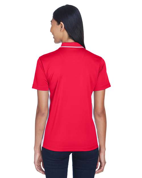 UltraClub Womens Cool & Dry Sport Two-Tone Polo 8406L