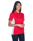 UltraClub Womens Cool & Dry Sport Two-Tone Polo 8406L