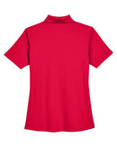 UltraClub Women's Cool & Dry Stain-Release Performance Polo 8445L - Red