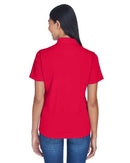 UltraClub Women's Cool & Dry Stain-Release Performance Polo 8445L - Red