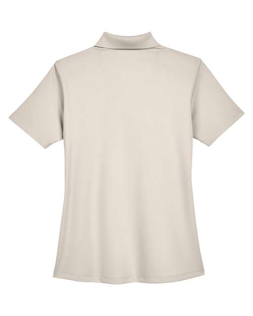 UltraClub Women's Cool & Dry Stain-Release Performance Polo 8445L - Stone