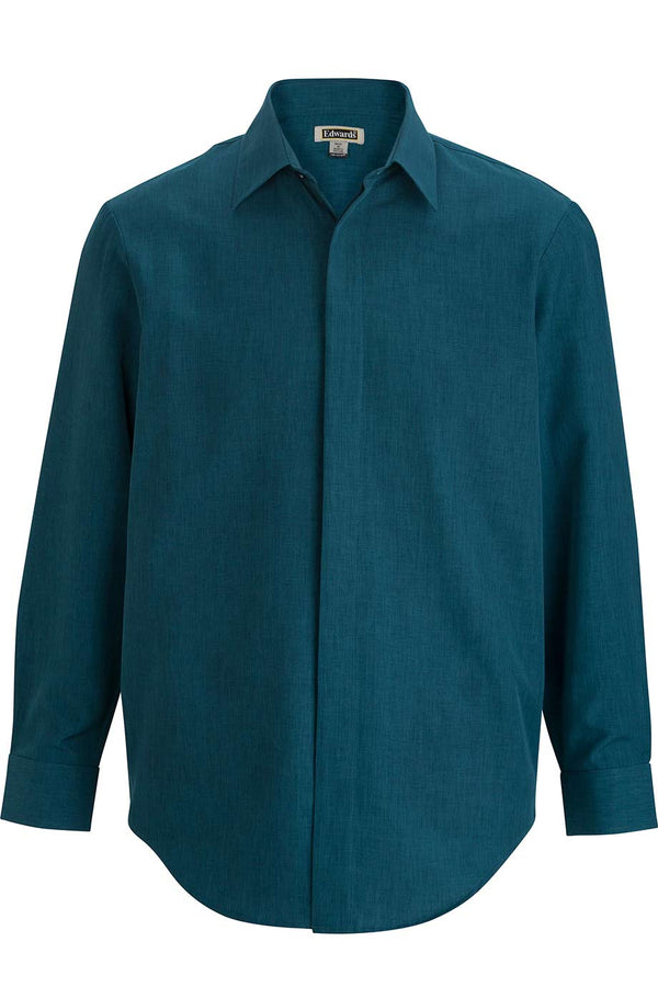 Edwards Mens Batiste Cafe Shirt [#1291].  Live Chat for Bulk Discounts