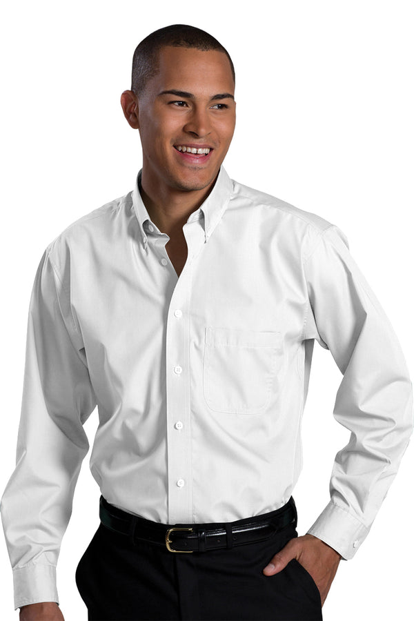 Edwards Lightweight Poplin Long Sleeve Mens Shirt [#1295].  Live Chat for Bulk Discounts