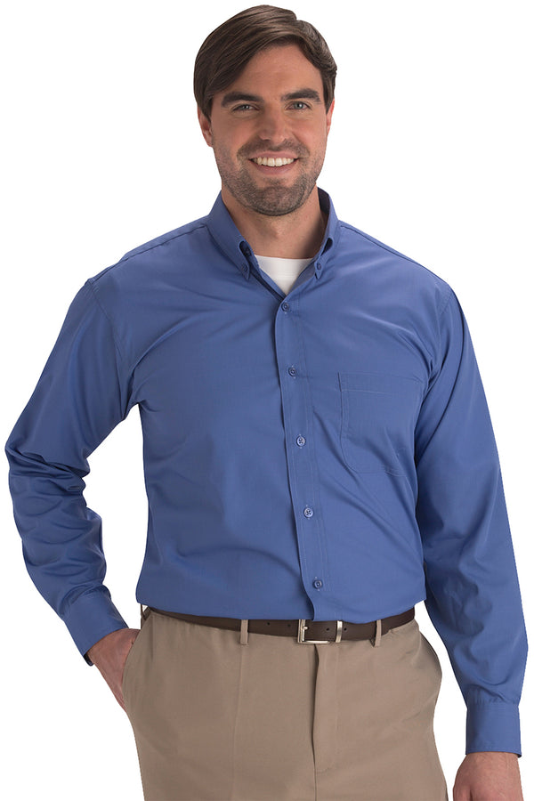 Edwards Lightweight Poplin Long Sleeve Mens Shirt [#1295].  Live Chat for Bulk Discounts