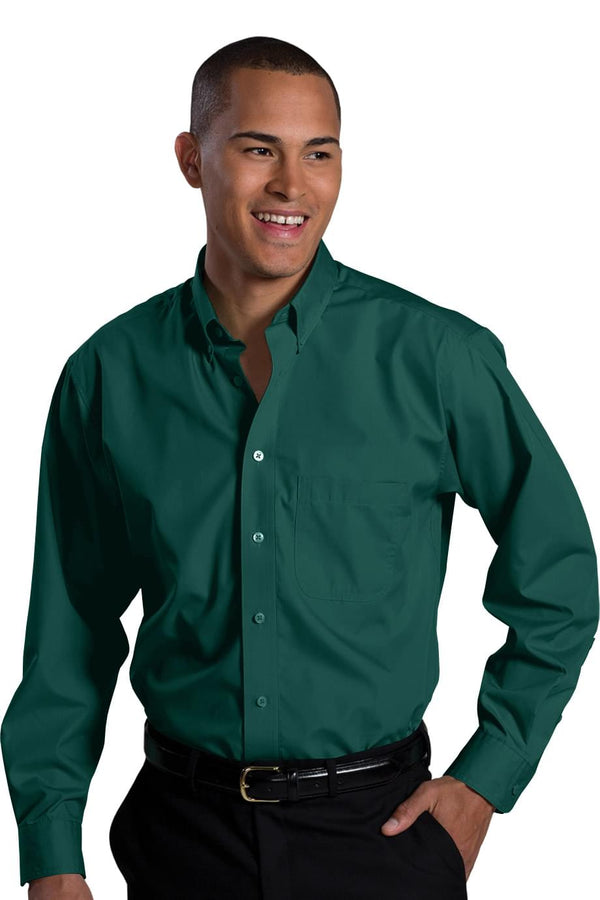 Edwards Lightweight Poplin Long Sleeve Mens Shirt [#1295].  Live Chat for Bulk Discounts