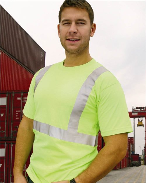 Bayside USA-Made 50/50 High Visibility T-Shirt 3752