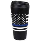 Rothco Thin Blue Line Flag Travel Mug. Item