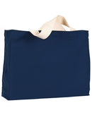 Bayside USA Made Cotton Canvas Medium Gusset Tote Bag BA750