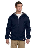 Dickies Fleece Lined Nylon Hooded Jacket 33237