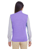 Devon & Jones Women's Newbury Mélange Fleece Vest DG797W