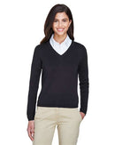 Devon & Jones Women's V-Neck Sweater D475W