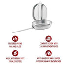 Rothco GI Type Stainless Steel Mess Kit. Item