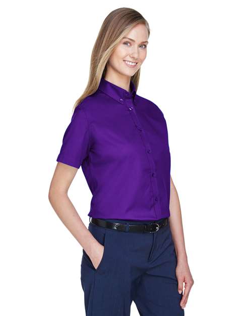 CORE365 Women's Optimum Short Sleeve Twill Shirt 78194