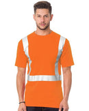 Bayside USA-Made 50/50 High Visibility Pocket T-Shirt 3772