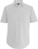 Edwards Essential Broadcloth Short Sleeve Mens Shirt [