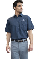 Edwards Essential Broadcloth Short Sleeve Mens Shirt [