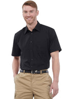 Edwards Essential Broadcloth Short Sleeve Mens Shirt [