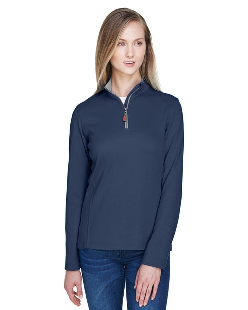Devon & Jones Women's DRYTEC20™ Performance Quarter-Zip Pullover DG479W