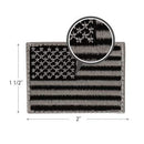 Rothco Mini US Flag Patch With Hook Back. Item