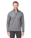 CORE365 Venture Heathered Stripe Quarter-Zip Pullover CE73
