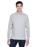 Devon & Jones Pima Piqué Long Sleeve Polo D110