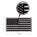 Rothco Mini US Flag Patch With Hook Back. Item